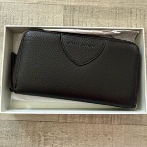 Status Anxiety Black Leather Wallet